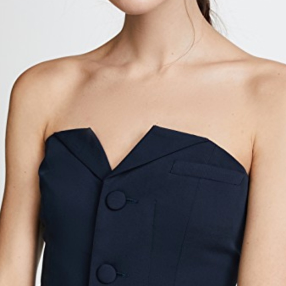 NWOT LAVEER BUSTIER SUITING TOP revolve
